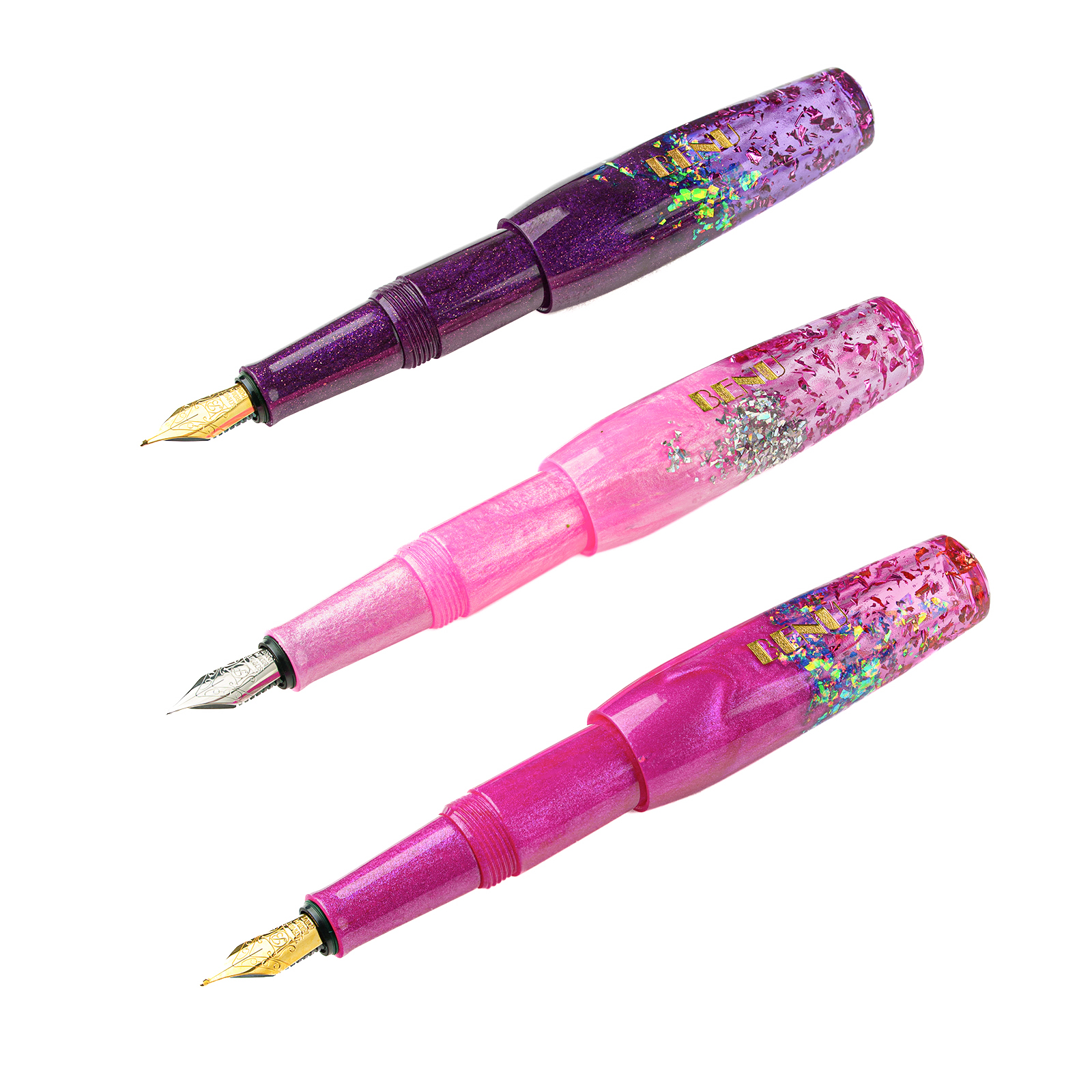 Magenta Madness — set of 3 pens